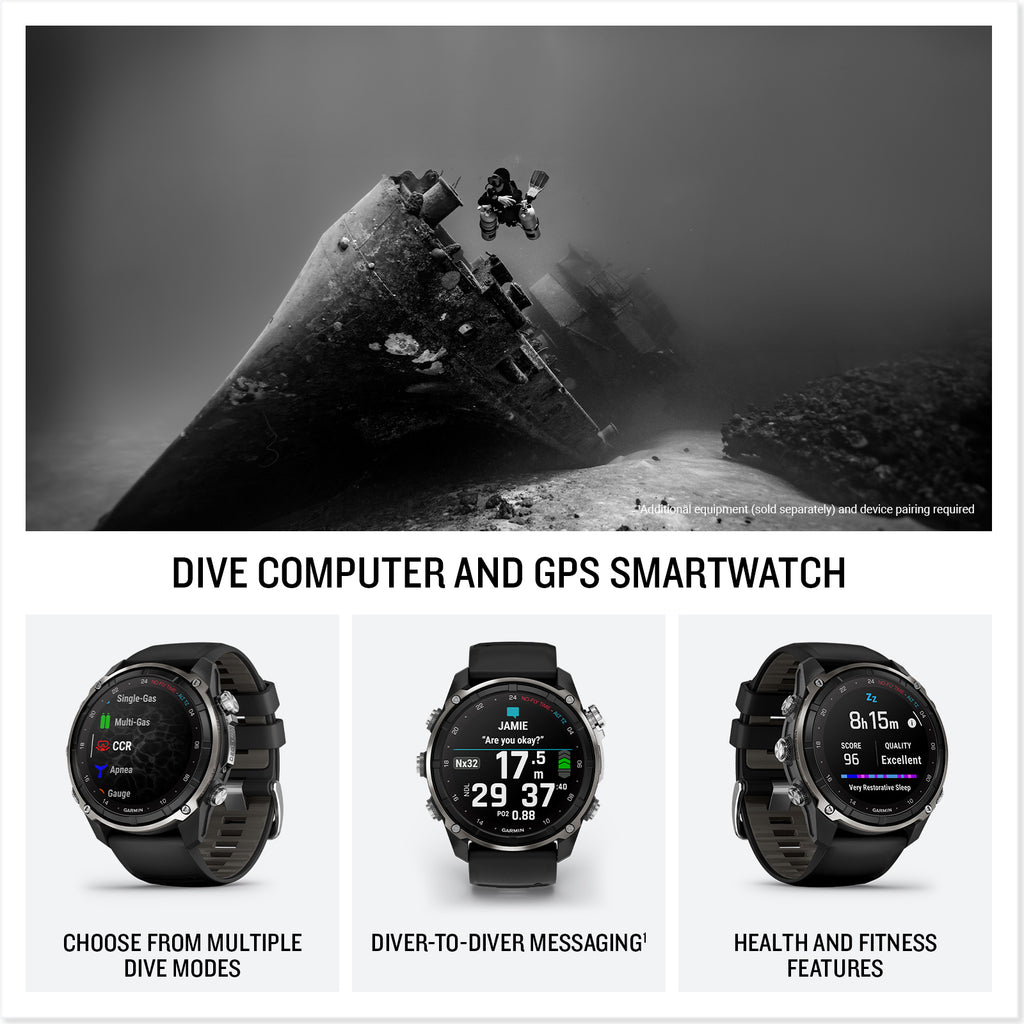GARMIN DESCENT MK3i (51mm or 43mm)