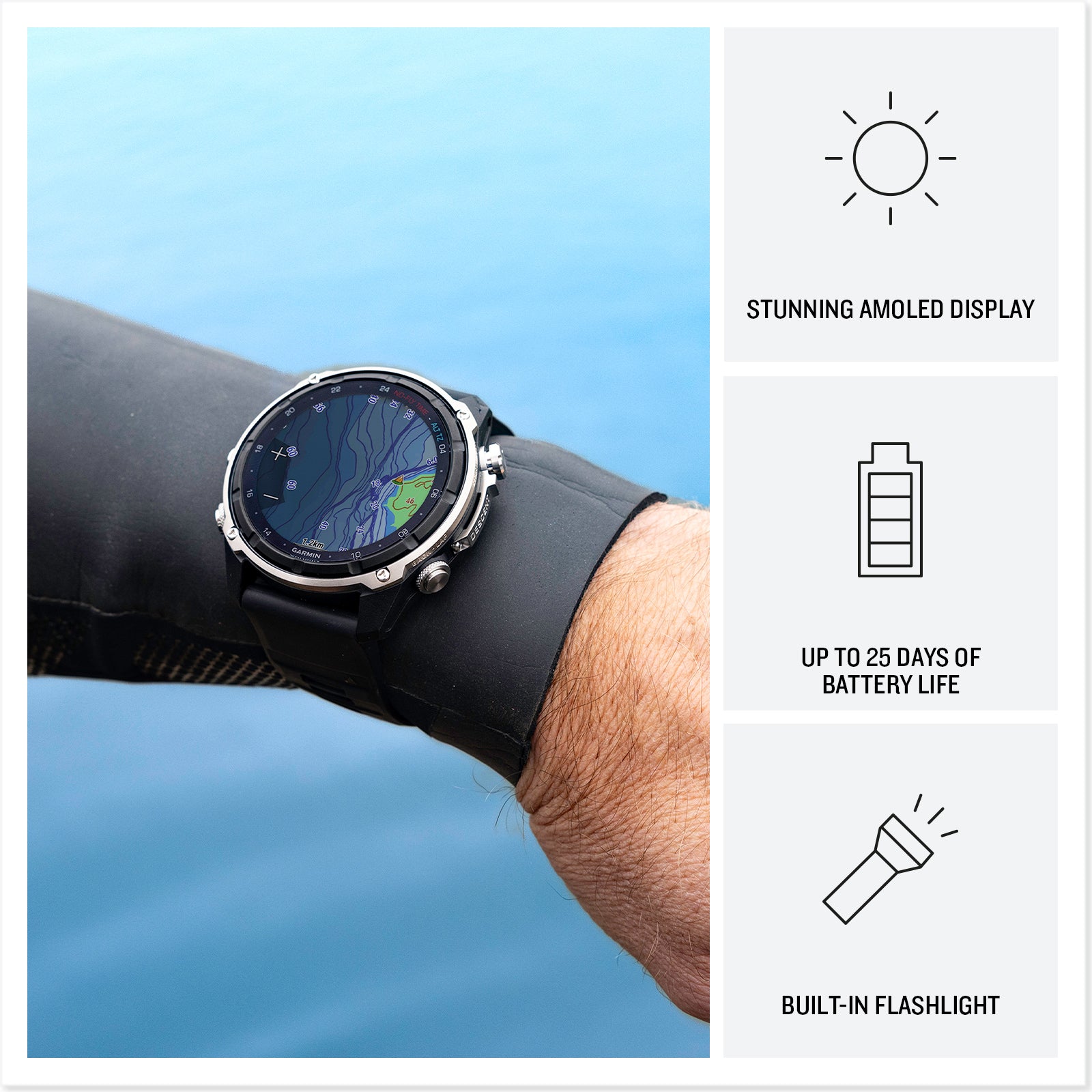 GARMIN DESCENT MK3i (51mm or 43mm)