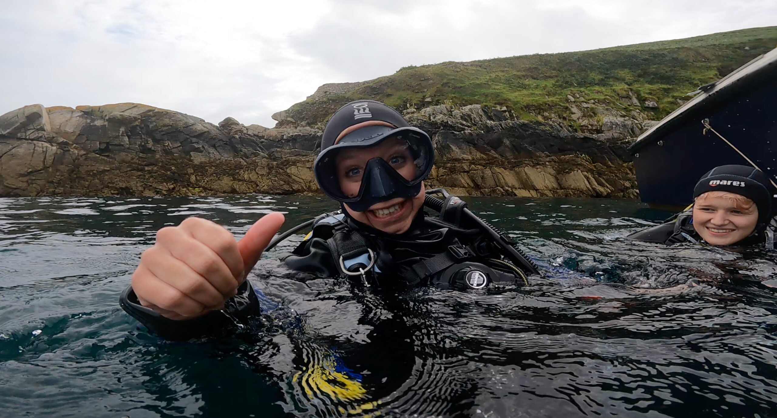 Guided shore dive
